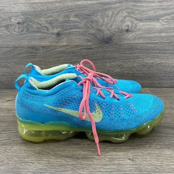 Nike Air VaporMax 2023 Flyknit Baltic Blue Pink DV1678-400 Mens 11 - Picture 6 of 12